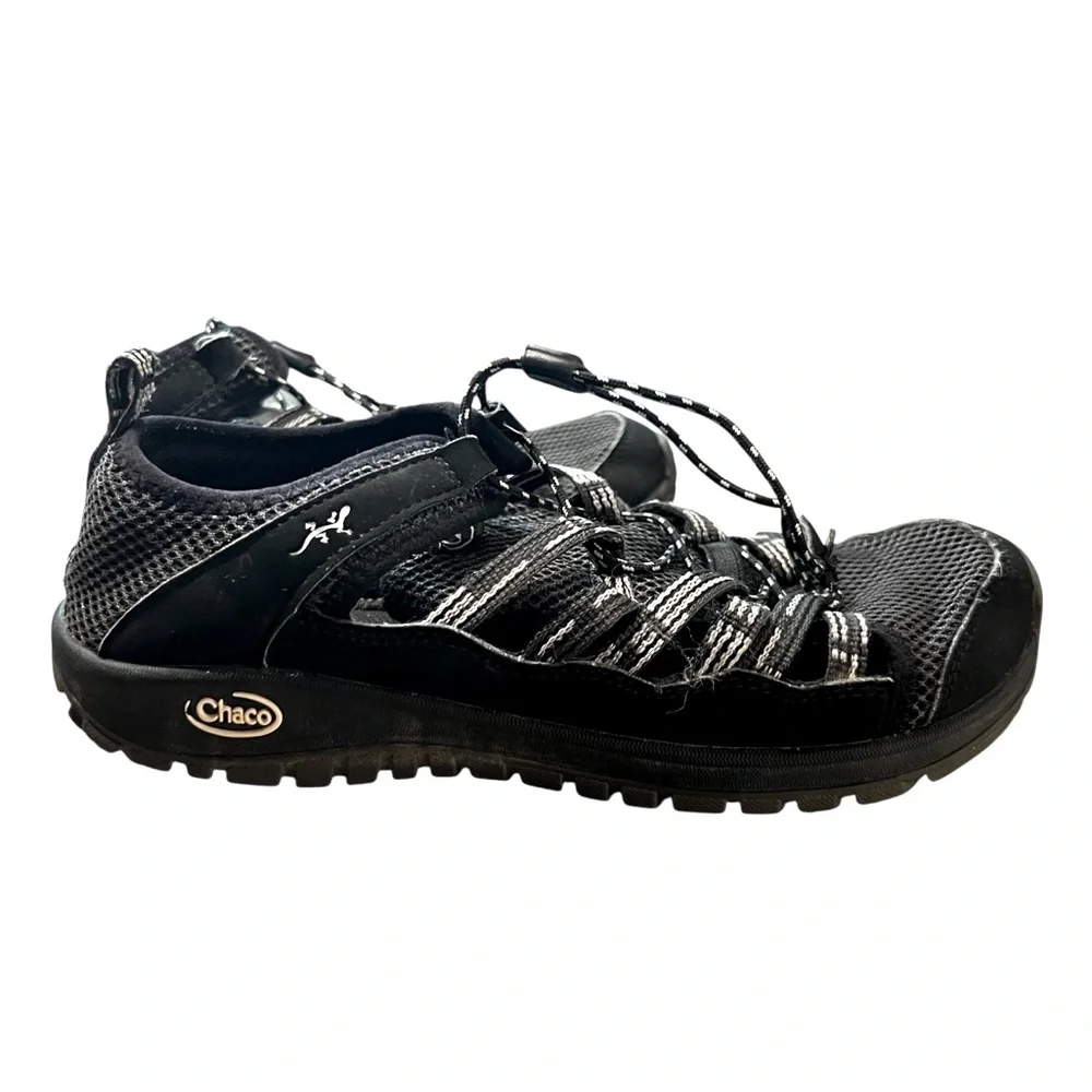 Chaco Kids Outcross 2 All Terrain Quick Dry‎ Outdoor Water Shoes Black Size 5